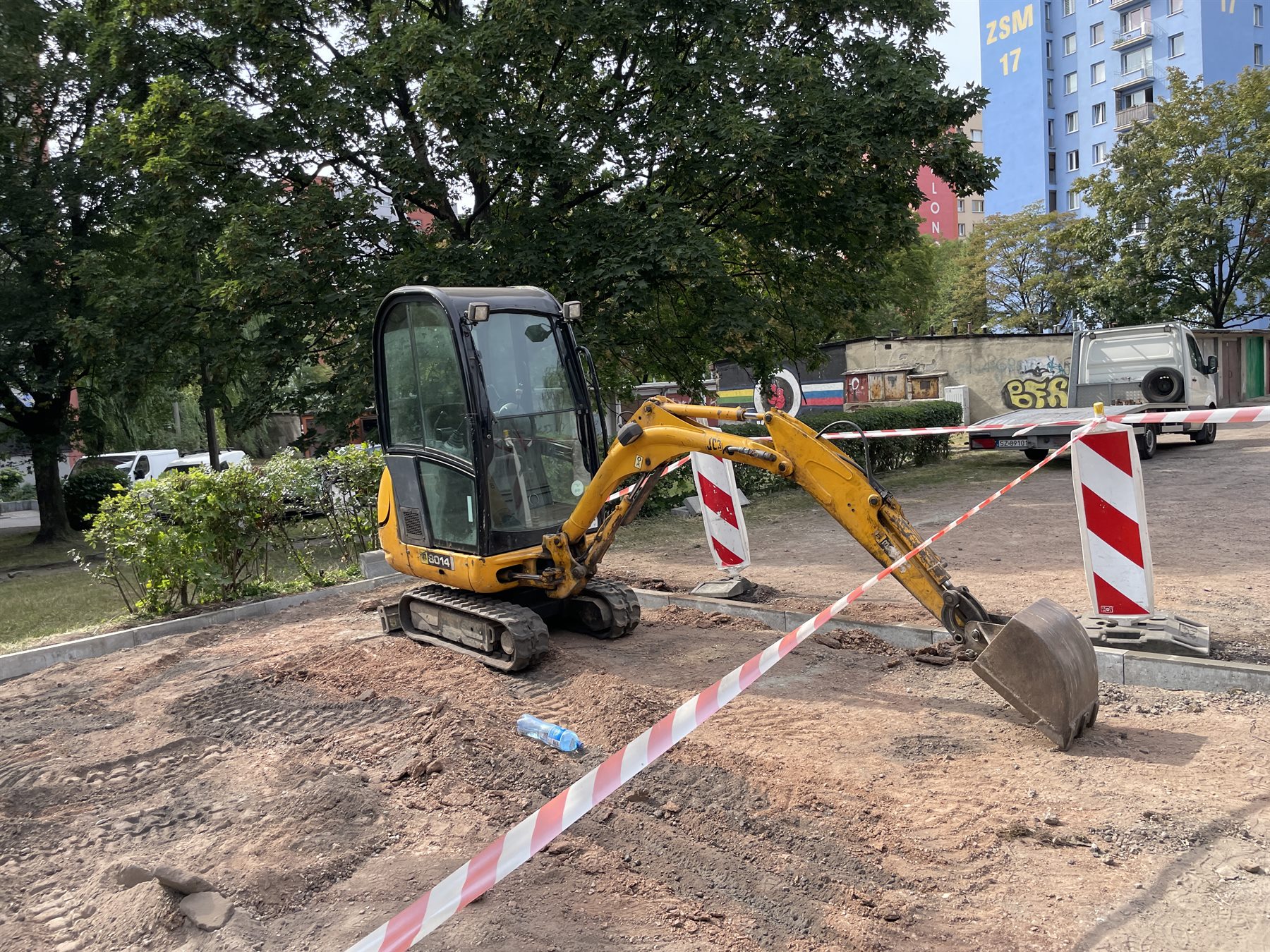 Usługi minikoparką z operatorem na Śląsku